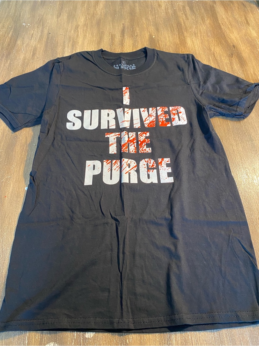 Ripple Junction Black The Purge Election Year Graphic Tee Size S NWOT
